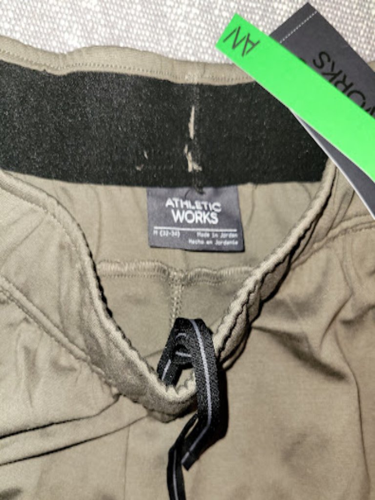 Athletic Works Men’s Medium 32-34 Khaki Performance Pants Nwt — image 7 of 8